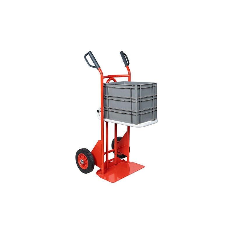 Image of Matisère - Carrello portarifiuti - Ruote pneumatiche - Carico massimo 250kg - 810005347