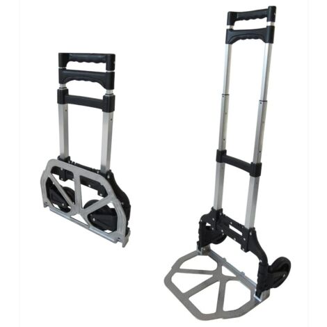 Carrello Portatutto Pieghevole in alluminio Portata 70 Kg Portapacchi Leggero