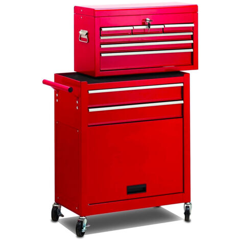 Carrello Portautensili Componbile 9 Scomparti