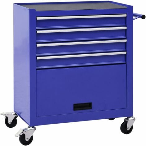 Carrello portautensili blu