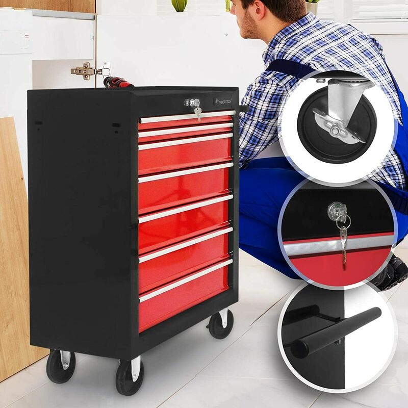 Nova - Carrello Portautensili da Officina Attrezzi...