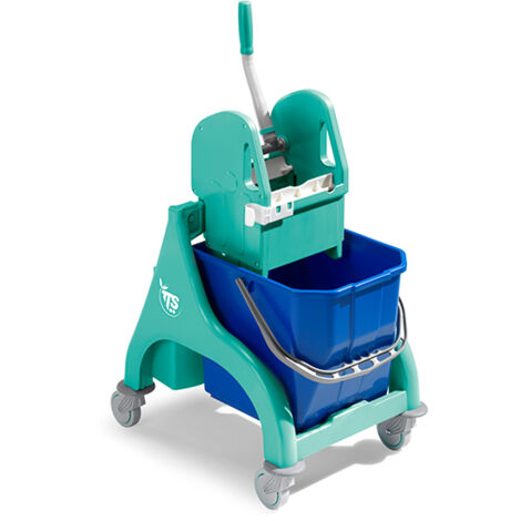 Carrello professionale per le pulizie Nick verde 25lt
