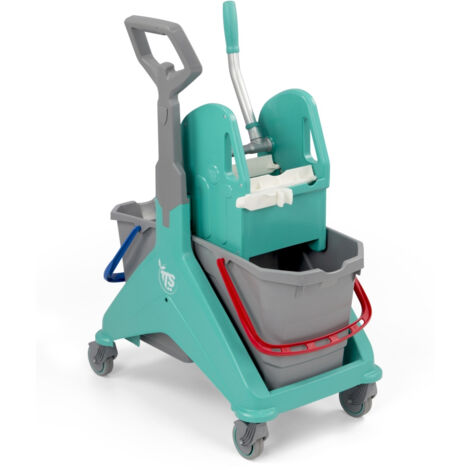 Carrello professionale per le pulizie Nickita Tec 50 litri con strizzatore Tec