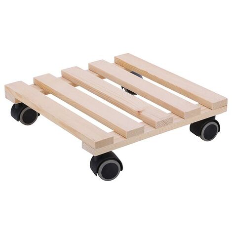 Carrello quadrato in pino 30x30 cm