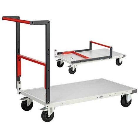 Carrello ripiegabile - Piano 850x495mm - Carico max 250kg - Carrello di manutenzione da montare - 804721111