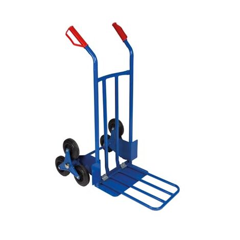 Carrello multiuso con pianale Tuttofare 4 Ruote Grigio e Blu portata max  150Kg 80 2