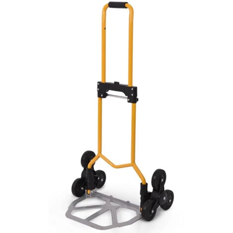 carrello saliscale pieghevole essenza in acciaio portata 70 kg 50,5x42x100 cm