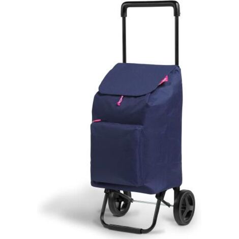CARRELLO SPESA "ARGO GIMI" 2 RUOTE BLU