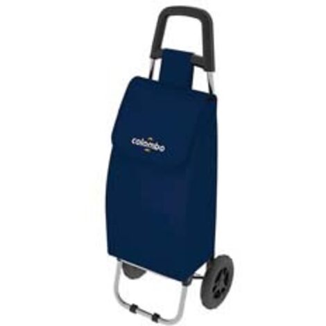 CARRELLO SPESA LT.40 ROLLY  blu    COLOMBO