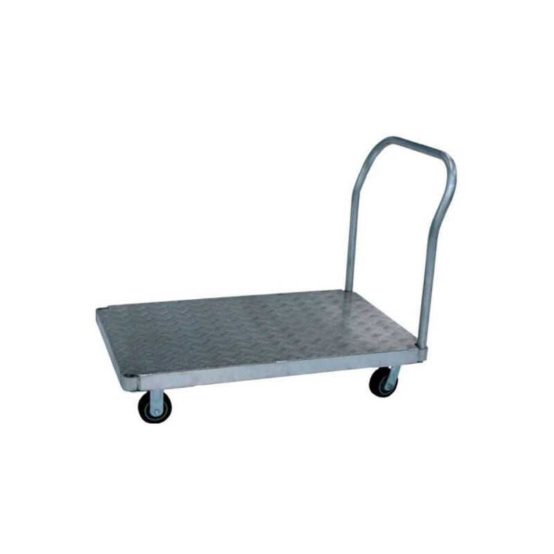 Carrello Stockman in alluminio - Ruote di gomma