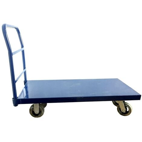 Carrello Trasporto Piatto Max 500Kg in Acciaio Ranieri Sturdy Blu
