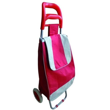 Carrello Trolley Portaspesa Blinky Shopping Colore Nero/Avorio 35X21X57 Cm