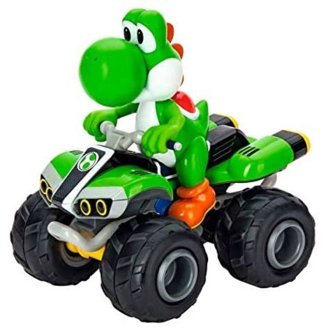 Carrera 370200997X Mario Kart - Yoshi Quad 1:20 Véhicule RC débutant