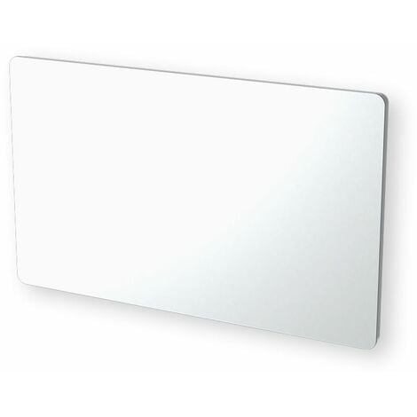 CAYENNE Klaas LCD 2000 watts - Radiateur u00e9lu00e9ctrique panneau rayonnant programmable - Fau00e7ade en verre blanc