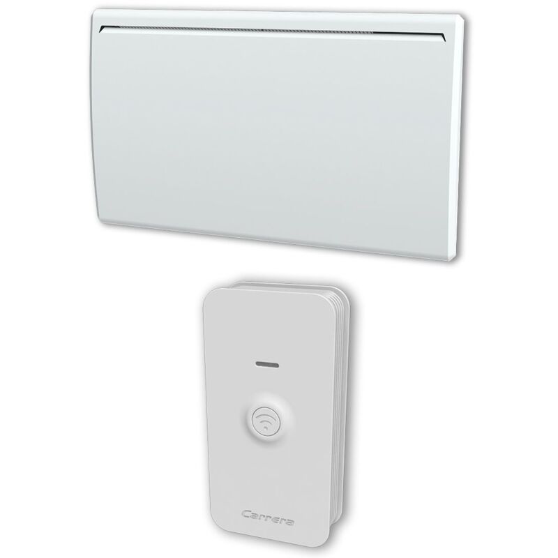 Radiateur électrique LCD céramique blanc 1500W UNO connecté