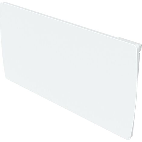 main image of "Cayenne radiateur à inertie céramique 1500W verre blanc LCD - Blanc"