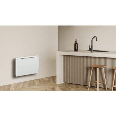 CARRERA Radiateur à inertie Double Coeur Fonte Cisco lcd 1500W, Blanc :  : Bricolage