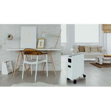 CAYENNE Carrera radiateur bain d'huile sec 1500W - Blanc