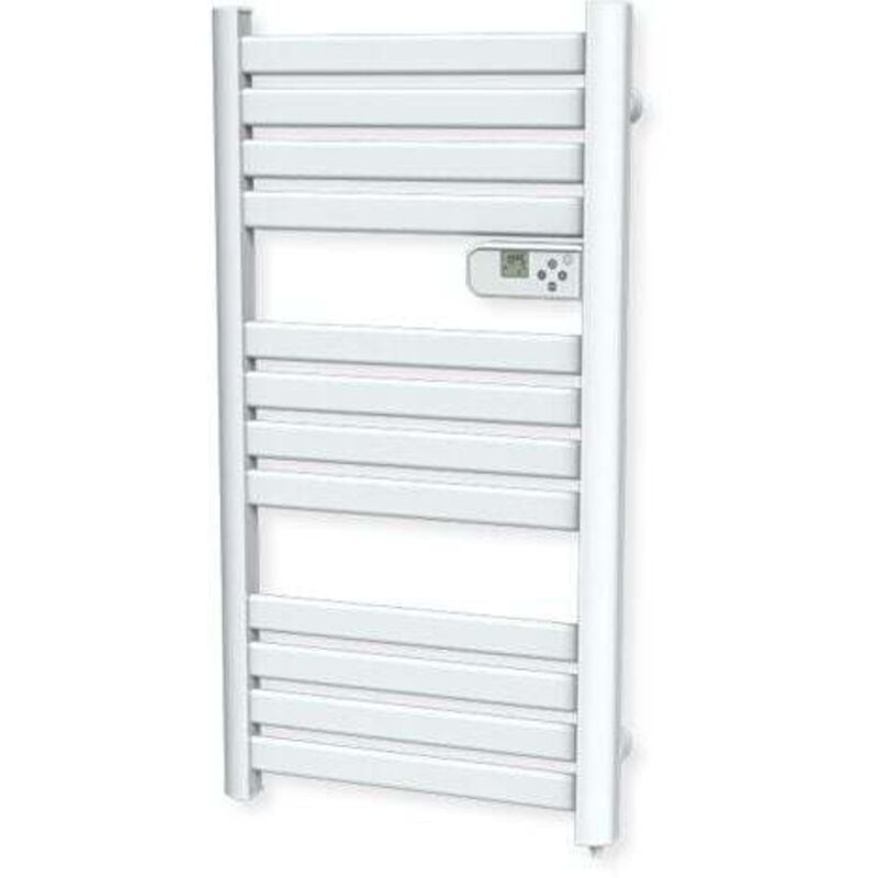 Cayenne - Sèche-serviettes lcd Sans fluide Blanc 500W arrow