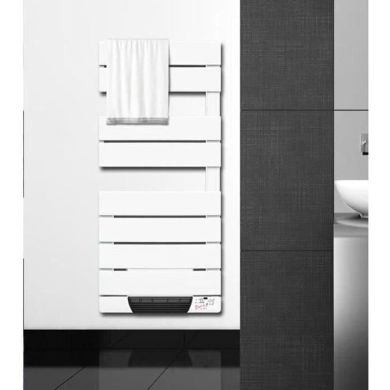 Cayenne - Sèche-serviettes avec Soufflerie lcd Sans fluide Blanc 1600W venus