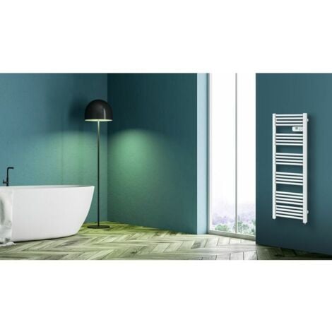 Sèche-serviette électrique 75x50 - 120x50 design ARES inox 400W Cicsa