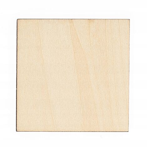CARRÉS EN BOIS 15x15cm CARRÉ EN CONTREPLAQUÉ 10pcs