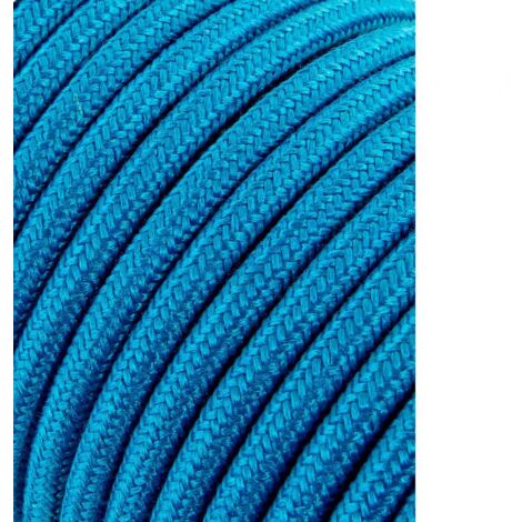 Carrete cable cordón tubular h03vv-f 2 x 0,75 mm² azul claro, 25 m