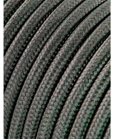 Carrete cable cordón tubular h03vv-f 2 x 0,75 mm² gris oscuro, 25 m