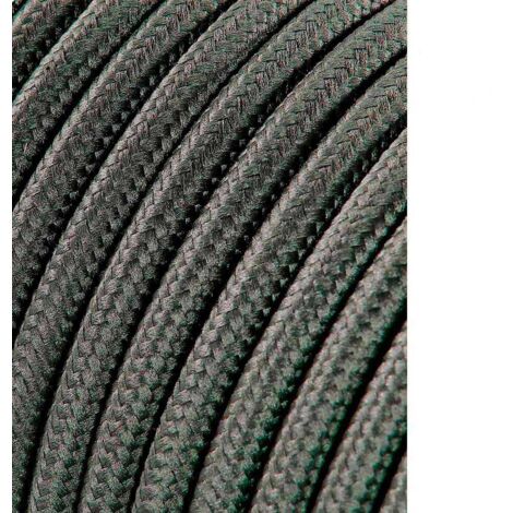 Carrete cable cordón tubular h03vv-f 2 x 0,75 mm² gris oscuro, 5 m