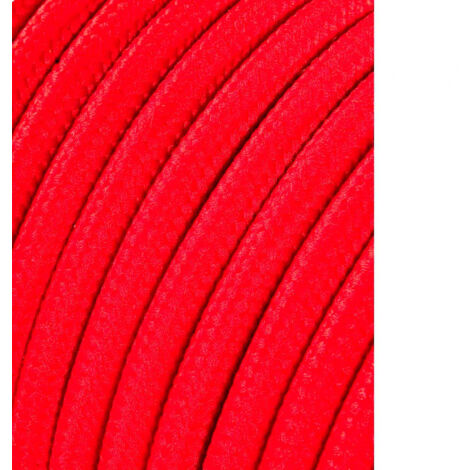 Carrete cable cordón tubular h03vv-f 2 x 0,75 mm² rojo, 25 m