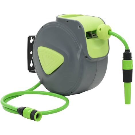 Carrete de manguera retráctil automático de pared 10+1 m