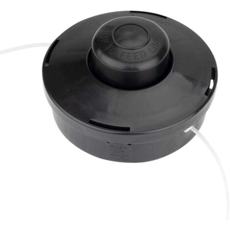 Carrete de repuesto para cabezal de desbrozadora de nailon universal AIPERQ y cabezal de corte M10 x 1,25 para desbrozadora de gasolina