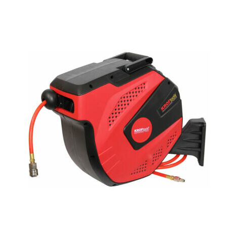 CARRETE ENROLLADOR MANGUERA AIRE 20 METROS 8 X 12MM - K2088