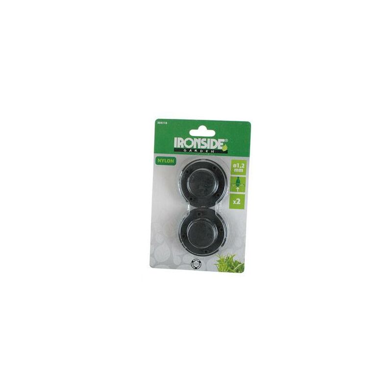 

Carrete recambio hilo nylon 1,2 mm (2 piezas) para cortabordes 9660769