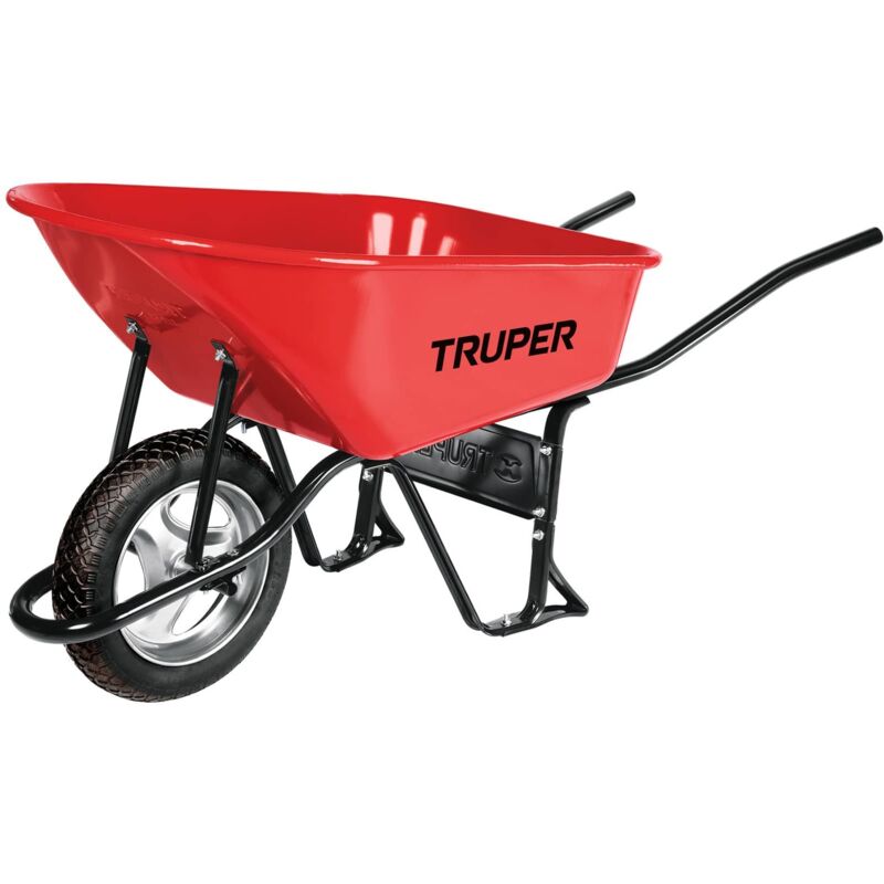 

Carretilla 100L metal, llanta impinchable, 580kg