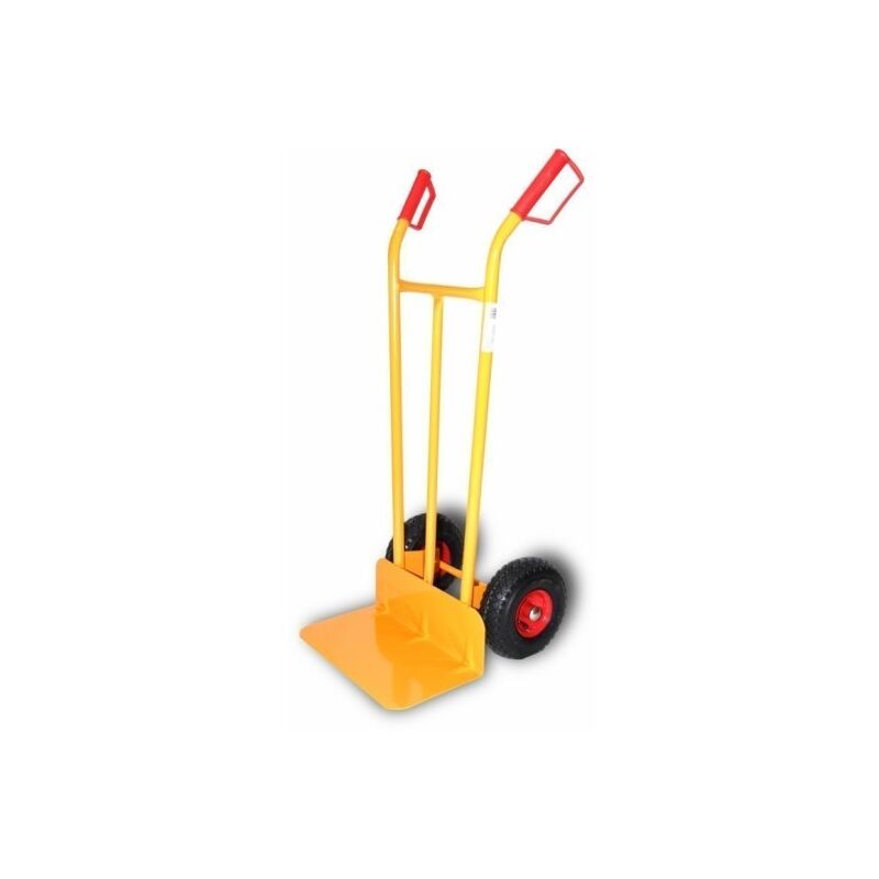 

Carretilla Almacen Pala Larga Theca Acero Rueda Neumatica 2500042