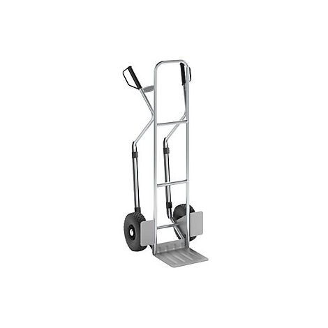 Carretilla de aluminio saqueras modelo XL: pala grande y