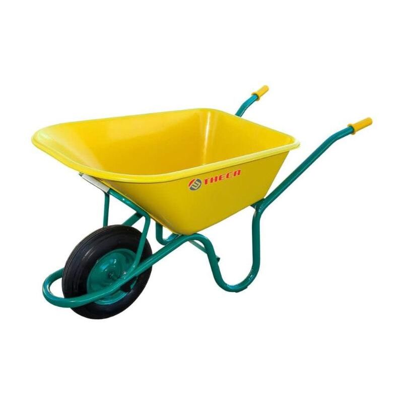 

Carretilla obra nylon pl. 100l rueda neumatica