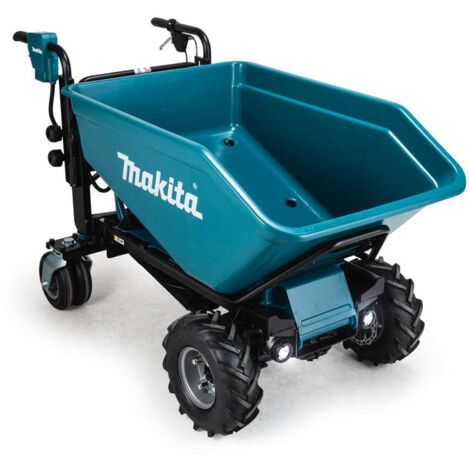 Carretilla sin cable Makita LXT 18 V x 2 - 300 kg (3°) - 0 - 1,5 / 3,5 / 5,0 km/h
