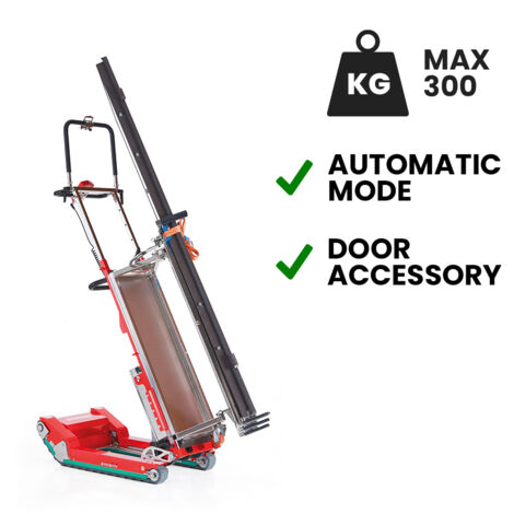 Carretilla sube escaleras eléctrica Skipper para carpintería batería AGM estándar 300 kg
