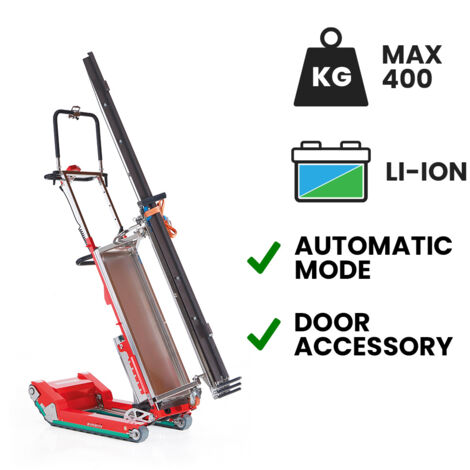 Carretilla sube escaleras eléctrica Skipper para carpintería batería de litio Superpower 400 kg