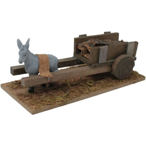 Carretto con Carico Legna per Presepe - RR86655E