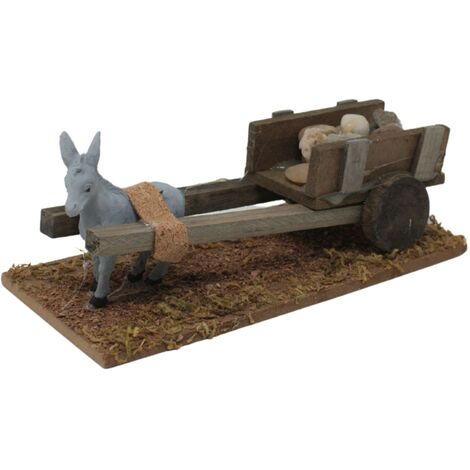 Carretto con Carico Pietre per Presepe 86655D