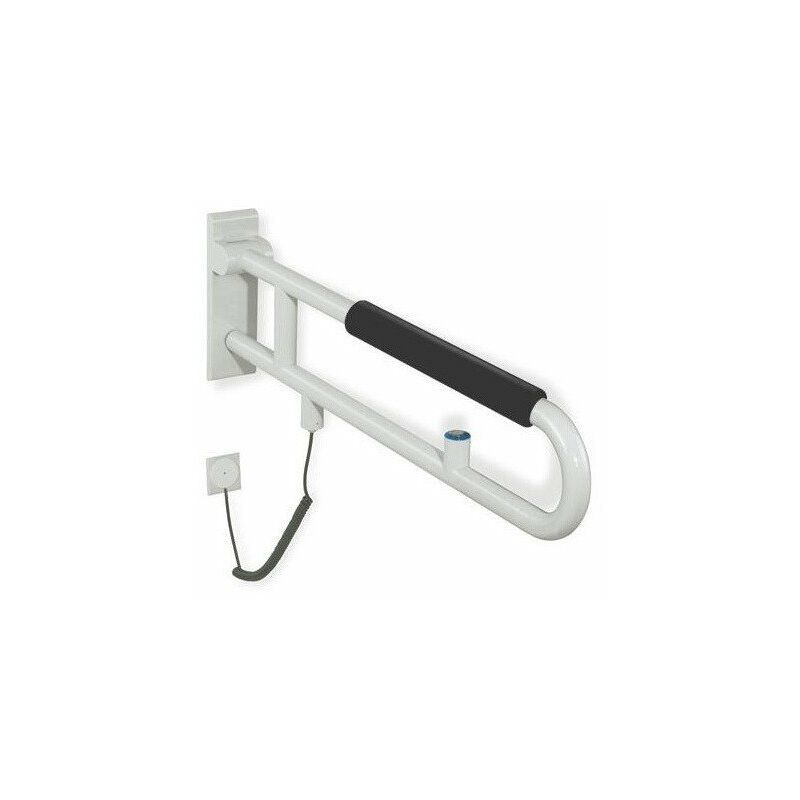 

Carril de soporte abatible SERIE 801 versión orientable, sabor Polster 700mm negro profundo