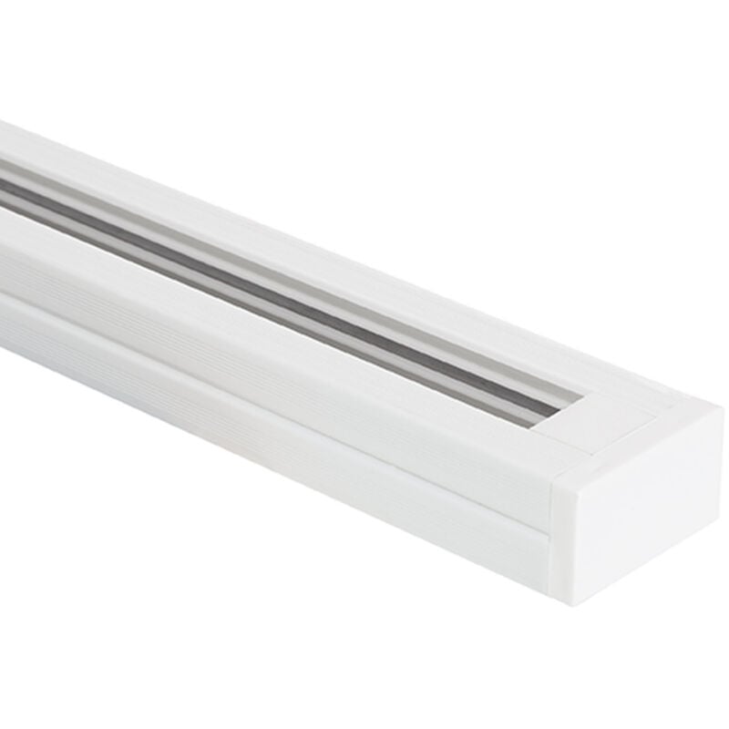 

Carril Monofásico PC para Focos LED 1 Metro Blanco. - Blanco
