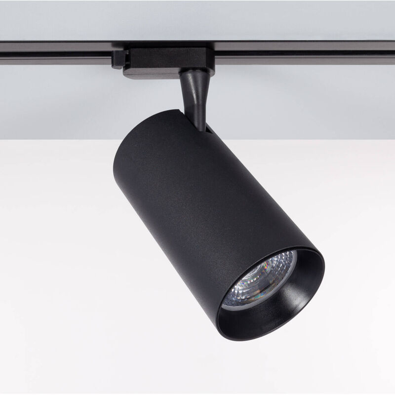 

Carril Trifásico Empotrable Aluminio para Focos LED 1 Metro Negro - Negro