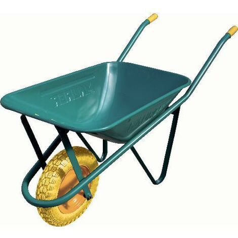 Carriola Rinforzata Da Giardino O Cantiere - Capacità 100 Litri, Carico Max 200 Kg - Foto 12