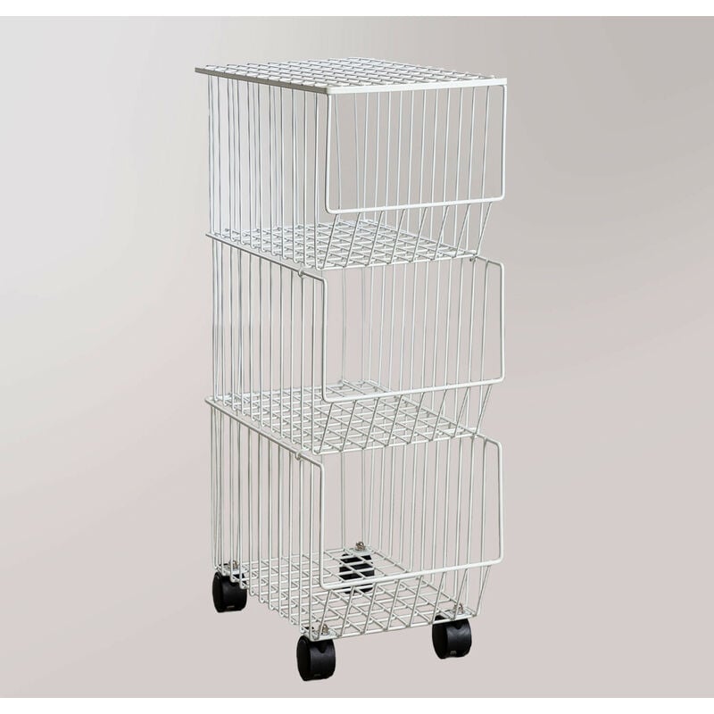 

Carrito Auxiliar Piot Blanco - Sklum