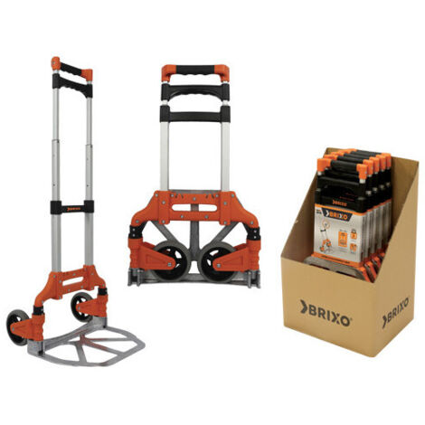 Carrito compacto Alu Kompact de 60 kg de aluminio plegable - Brixo