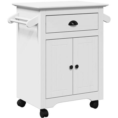 Carrito de cocina BODO blanco 72x45x80 cm vidaXL